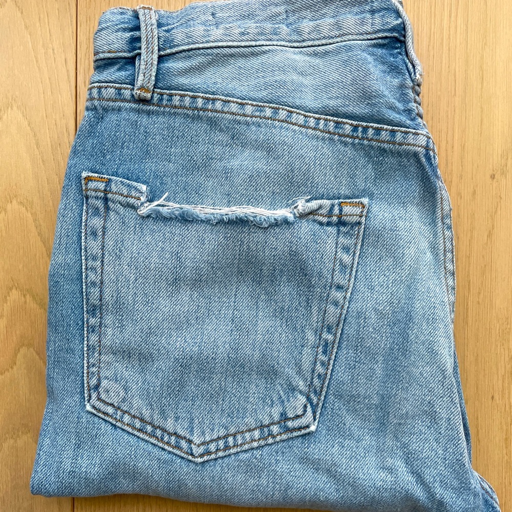Frame Denim Le Original Skinny Ripped Jean